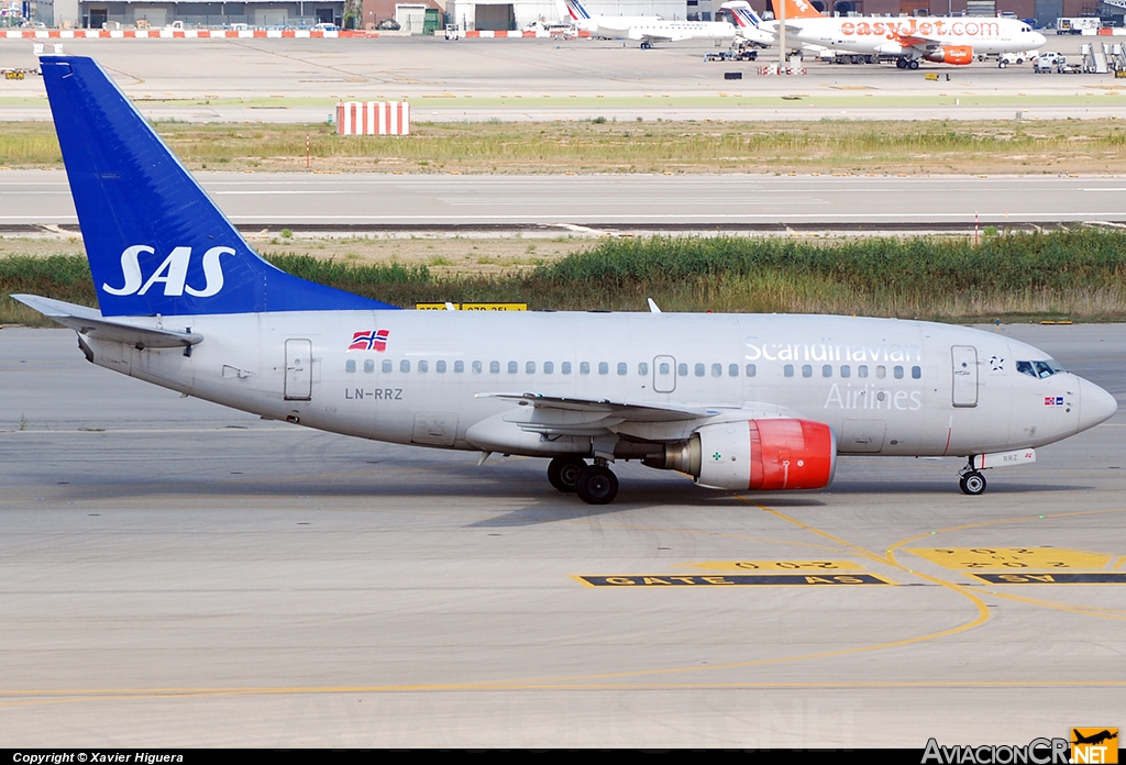 LN-RRZ - Boeing 737-683 - Scandinavian Airlines - SAS