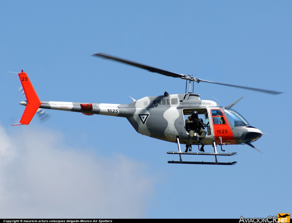 1625 - Bell 206B-3 JetRanger III - Fuerza Aerea Mexicana FAM