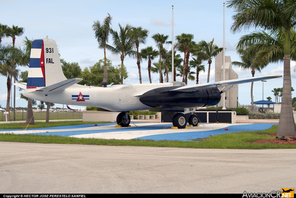 FAL931 - Douglas A-26C Invader - Fuerza Aerea Cubana
