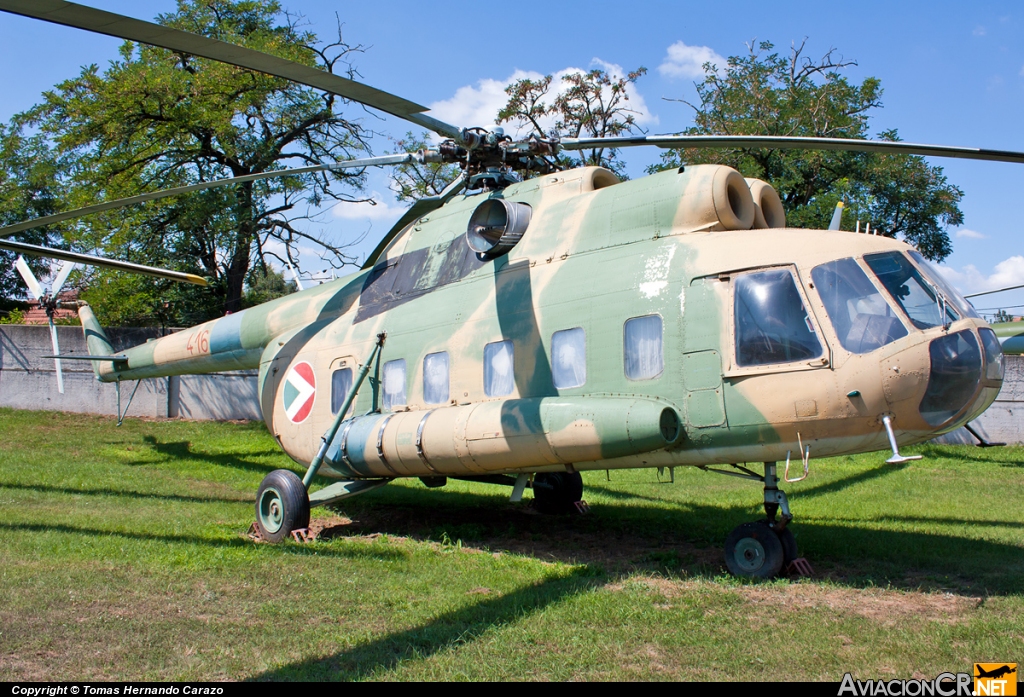 416 - Mil Mi-8S - Fuerza Aerea de Hungría