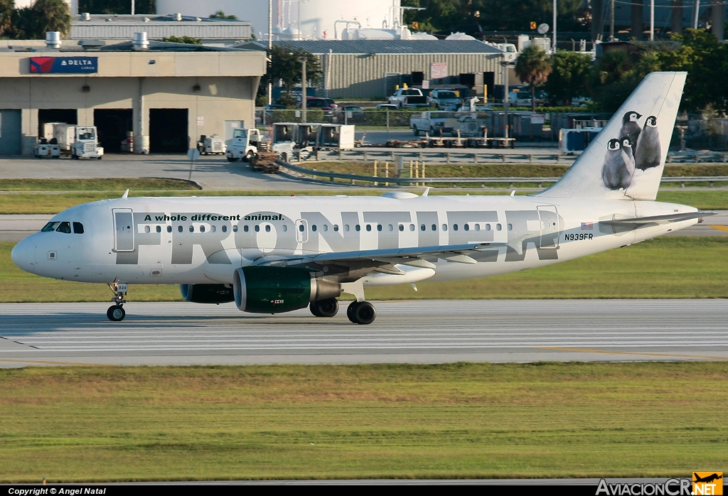 N939FR - Airbus A319-111 - Frontier Airlines