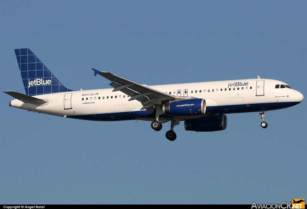 N547JB - Airbus A320-232 - Jet Blue