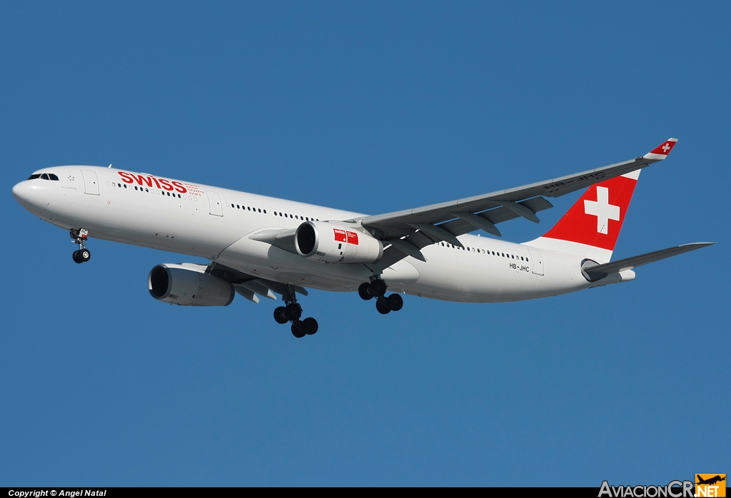 HB-JHC - Airbus A330-343E - Swiss International Air Lines