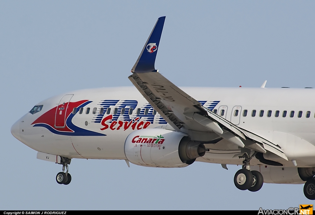OK-TVJ - Boeing 737-8Q8 - Travel Service