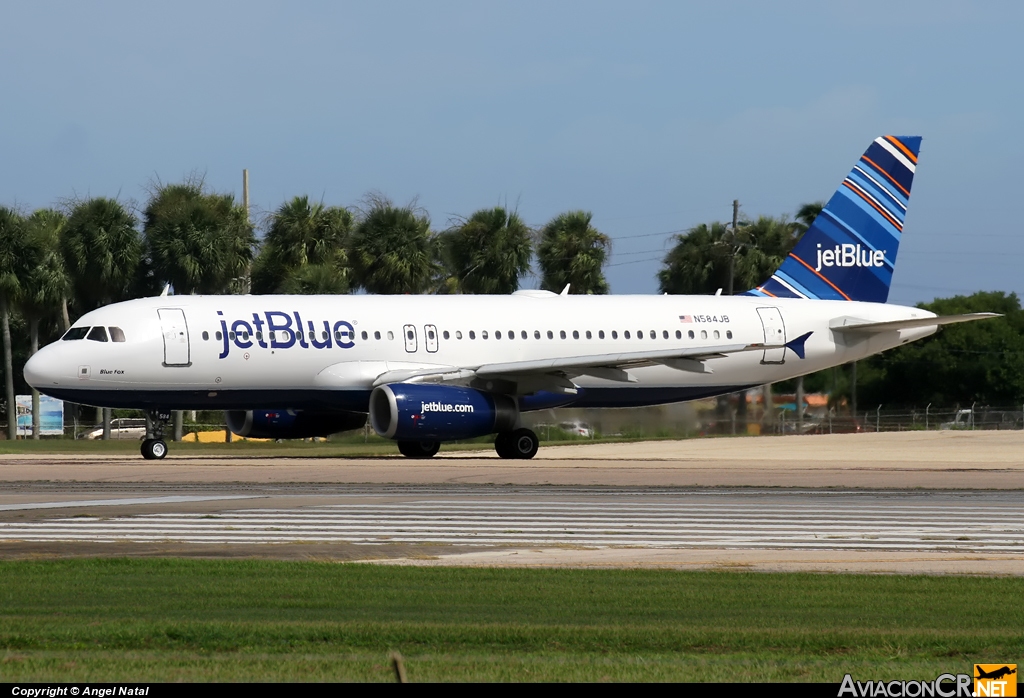 N584JB - Airbus A320-232 - Jet Blue