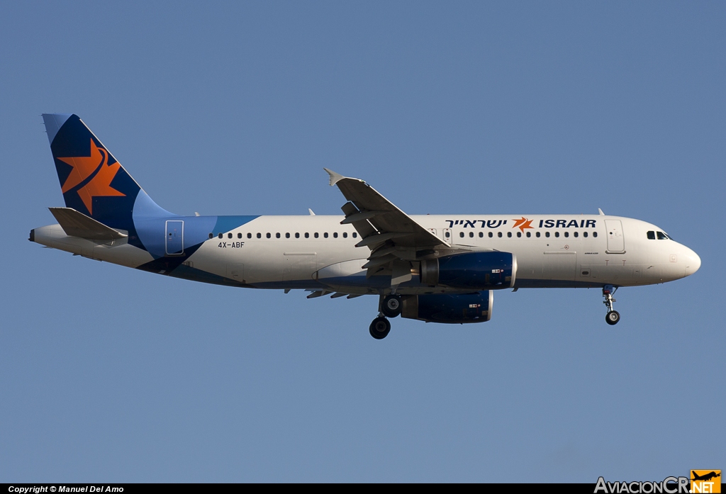 4X-ABF - Airbus A320-232 - Israir Airlines