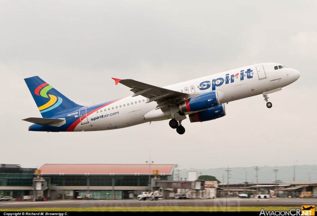 N605NK - Airbus A320-232 - Spirit Airlines