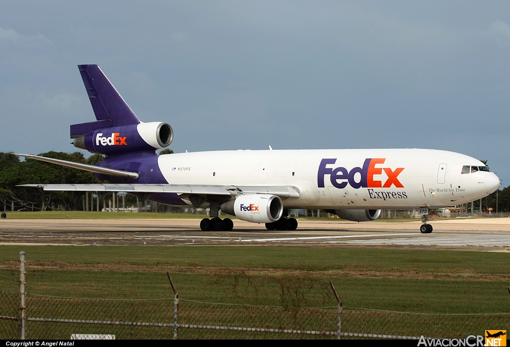 N570FE - McDonnell Douglas MD-10-10(F) - FedEx