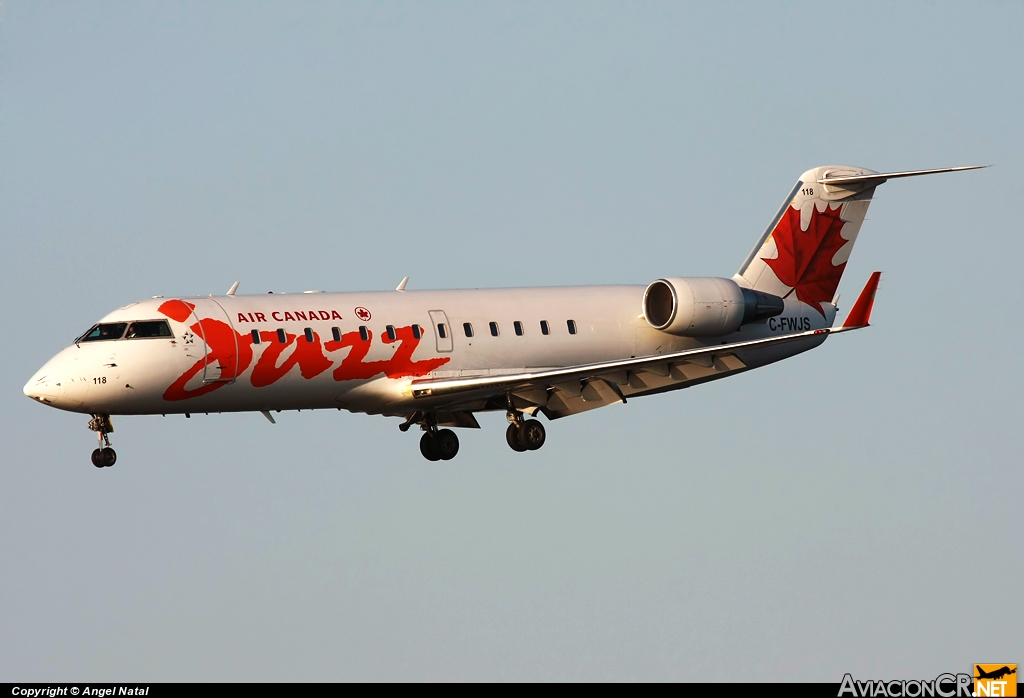 C-FJWS - Bombardier CRJ-100ER - Air Canada Jazz
