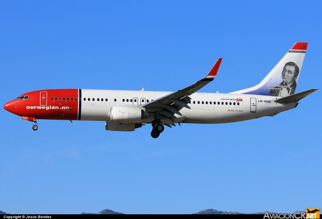 LN-NOE - Boeing 737-8Q8 - Norwegian Air Shuttle