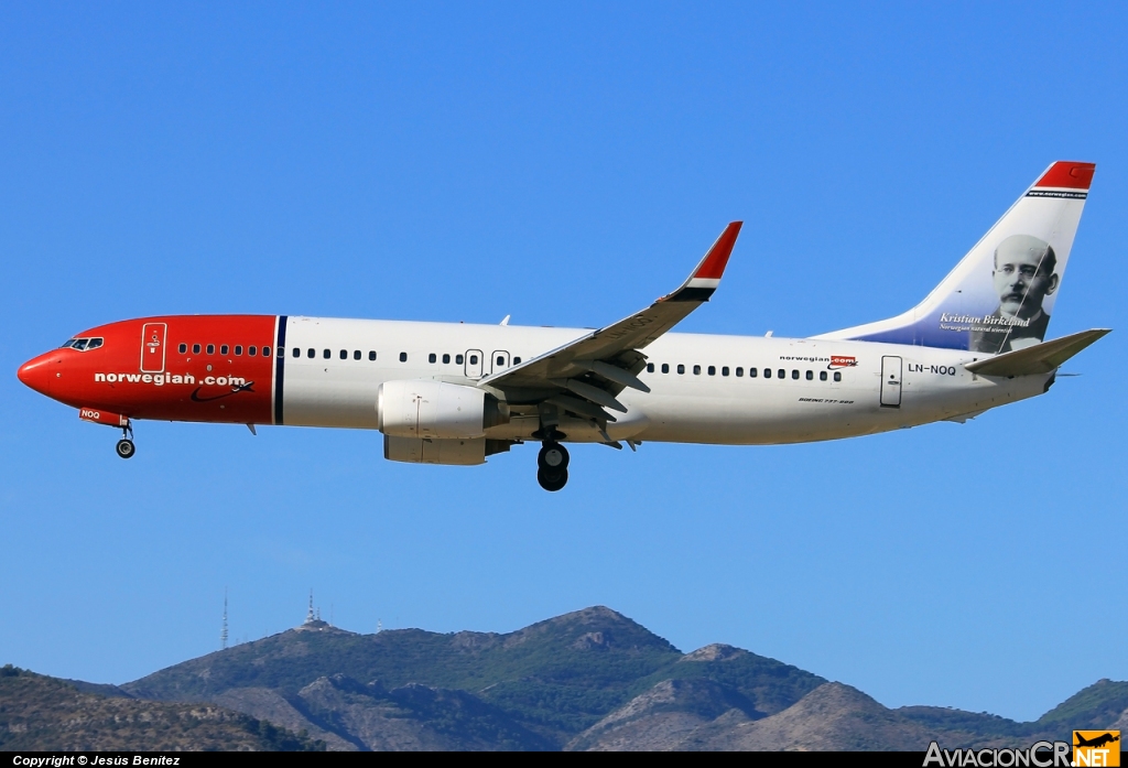 LN-NOQ - Boeing 737-86N - Norwegian Air Shuttle