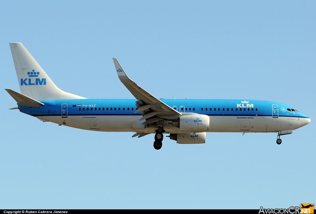 PH-BXZ - Boeing 737-8K2 - KLM - Royal Dutch Airlines