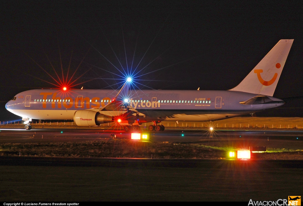 G-OBYE - Boeing 767-304/ER - Thomson Airways