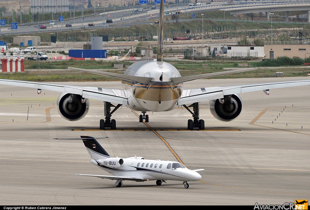 YU-BUU - Cessna 525A CitationJet 2 - Privado