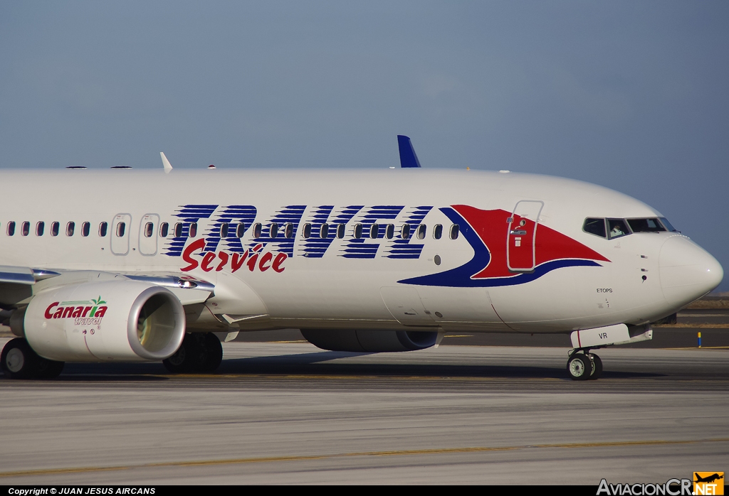 OM-TVR - Noeing 737-86N - Travel Service