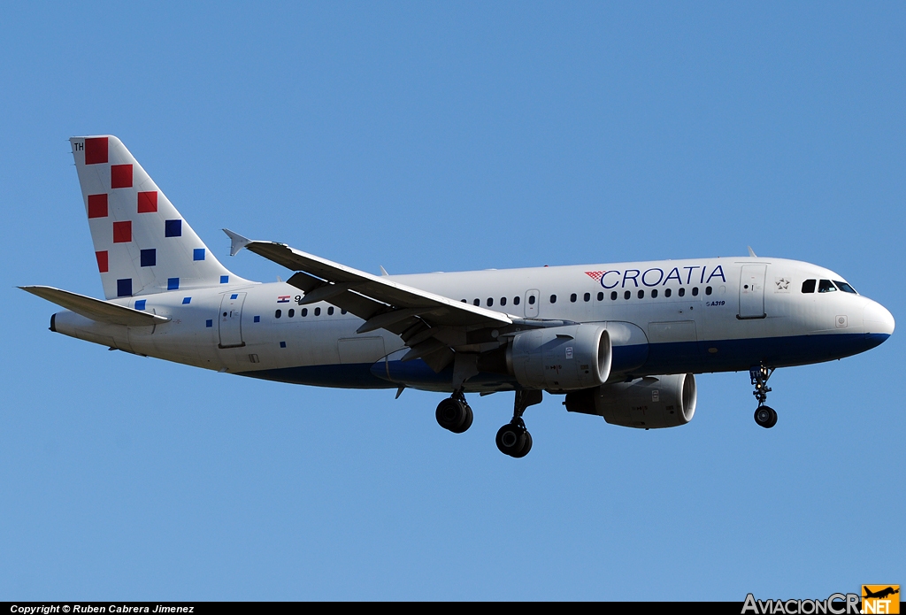 9A-CTH - Airbus A319-112 - Croatia Airlines