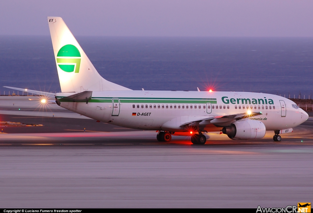 D-AGET - Boeing 737-75B - Germania