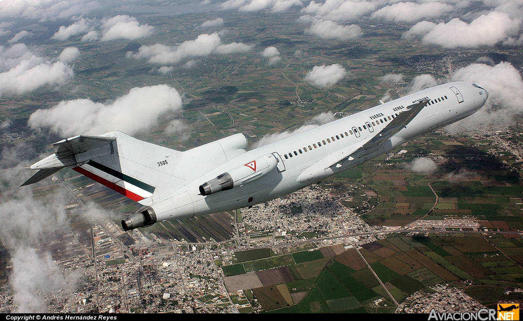 3505 - Boeing 727-264/Adv - Fuerza Aerea Mexicana FAM
