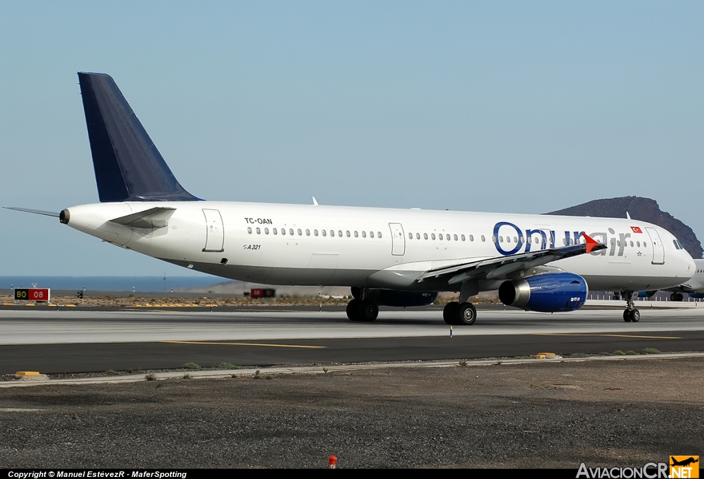 TC-OAN - Airbus A321-231 - ONURAIR