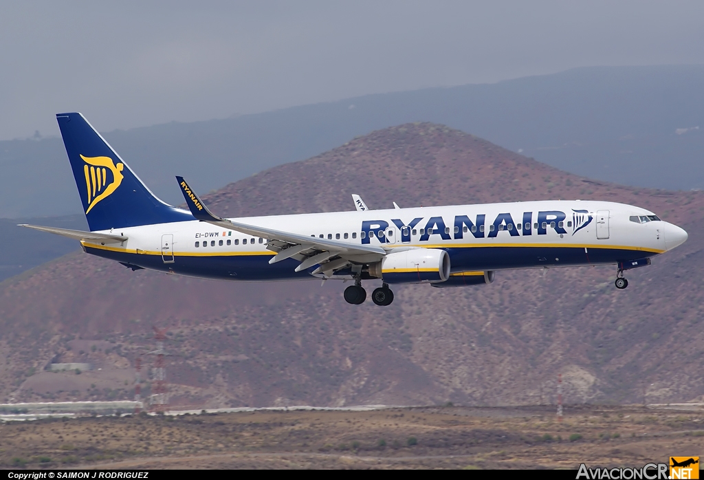 EI-DWM - Boeing 737-8AS - Ryanair