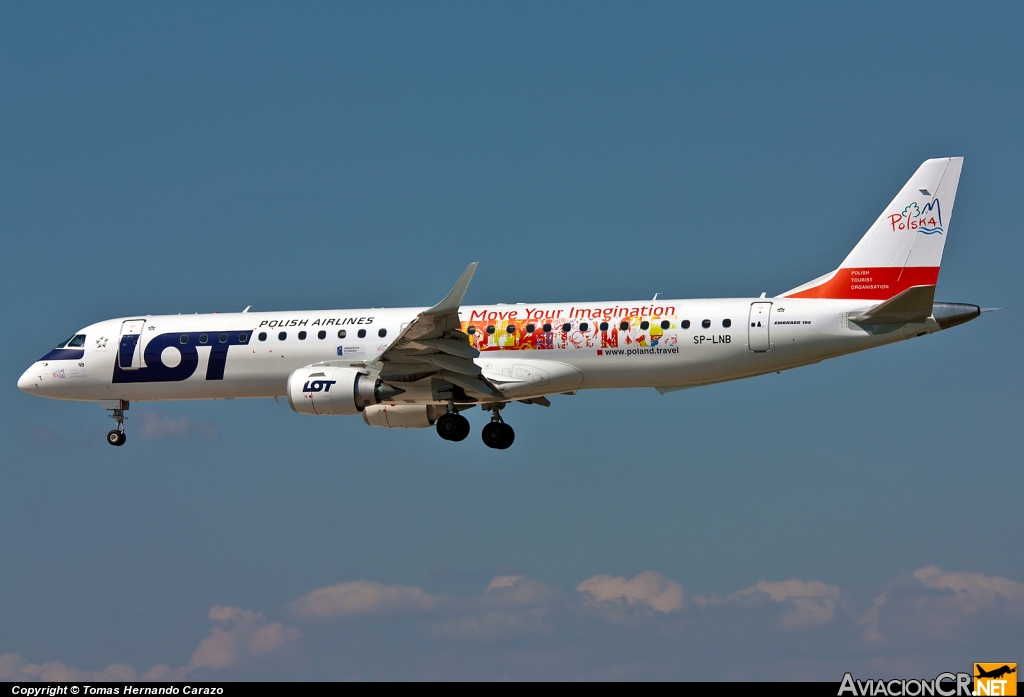 SP-LNB - Embraer 190-200LR - LOT-Polish Airlines