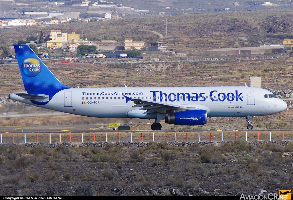 OO-TCR - Airbus A320-232 - Thomas Cook Airlines