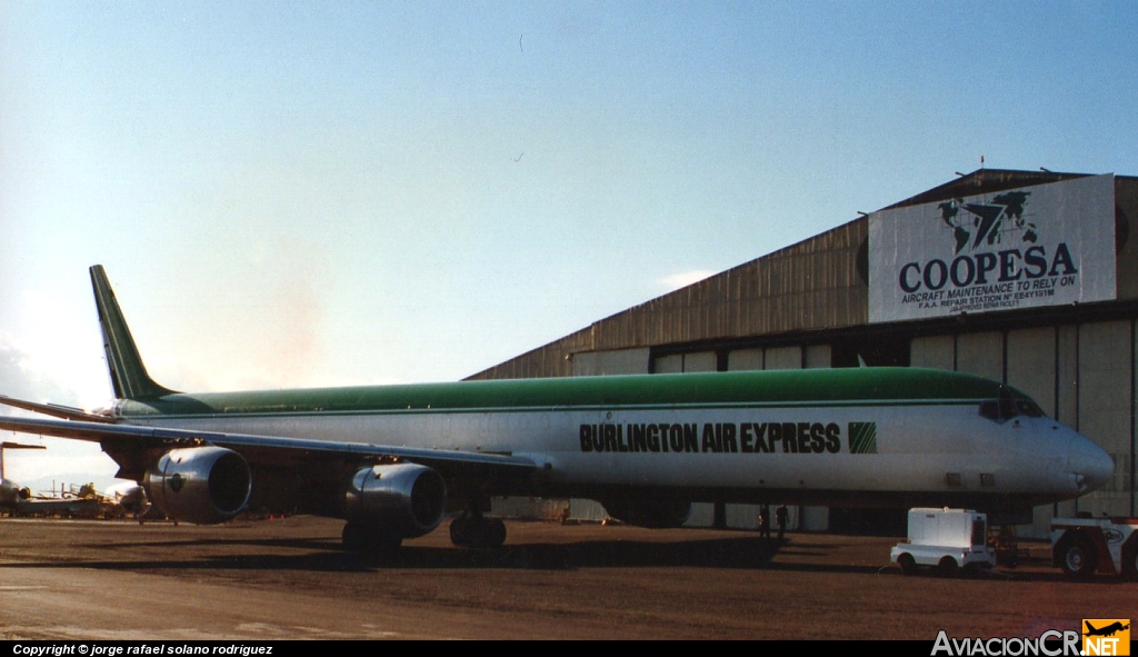 N822BX - Douglas DC-8-71(F) - Burlington Air Express. BAX.