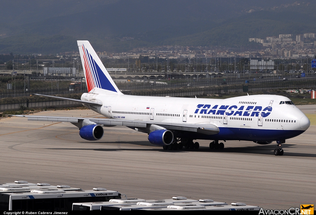 VP-BQH - Boeing 747-219B - Transaero Airlines