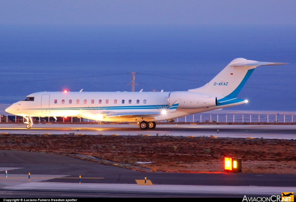 D-AKAZ - Bombardier BD-700-1A10 Global Express XRS - ACM-Air Charter