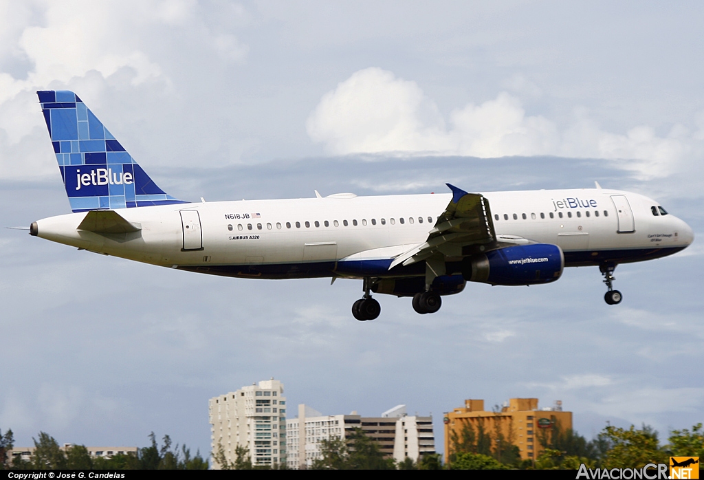N618JB - Airbus A320-232 - Jet Blue
