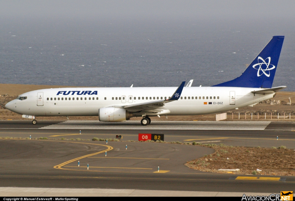 EI-DGZ - Boeing 737-86N - Futura International Airways