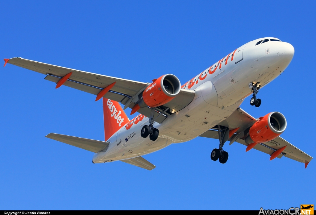 G-EZFO - Airbus A319-111 - EasyJet Airline