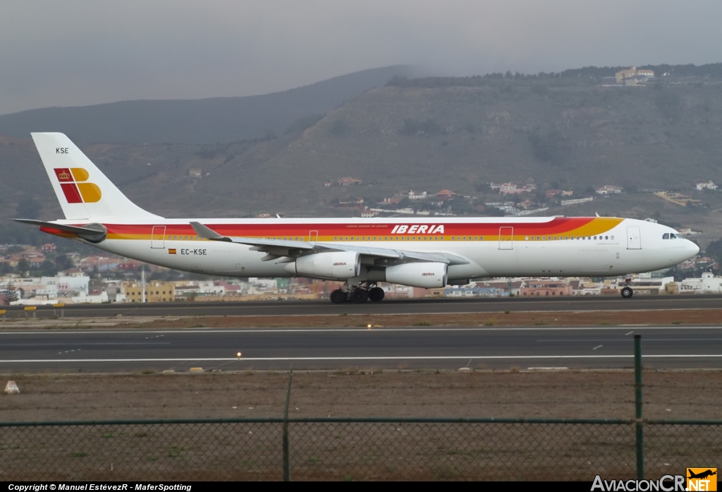 EC-KSE - Airbus A340-313X - Iberia
