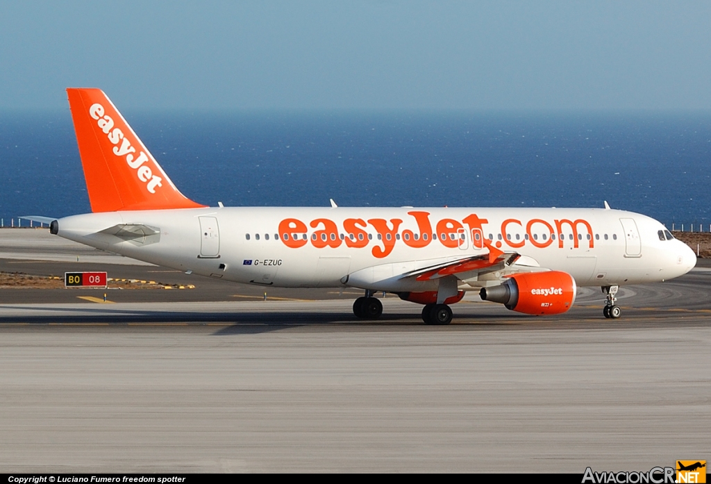 G-EZUG - Airbus A320-214 - EasyJet Airline