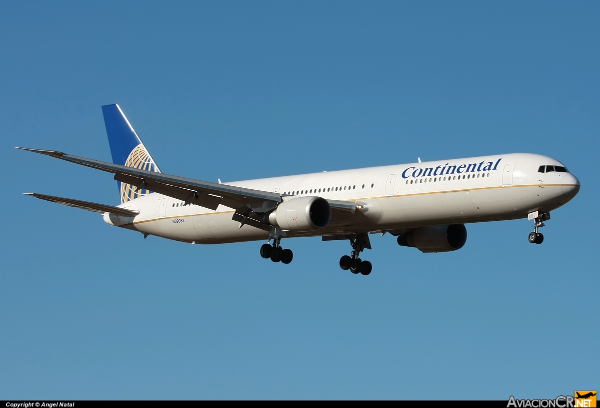 N59053 - Boeing 767-424/ER - Continental Airlines