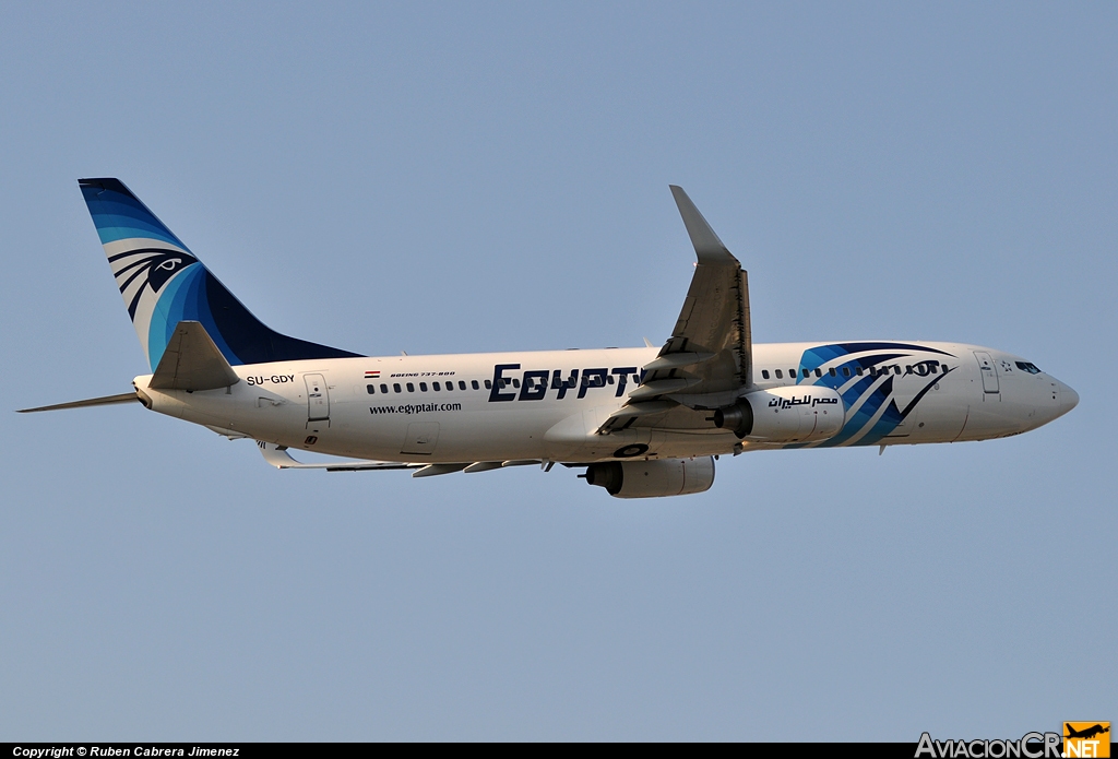 SU-GDY - Boeing 737-866 - EgyptAir