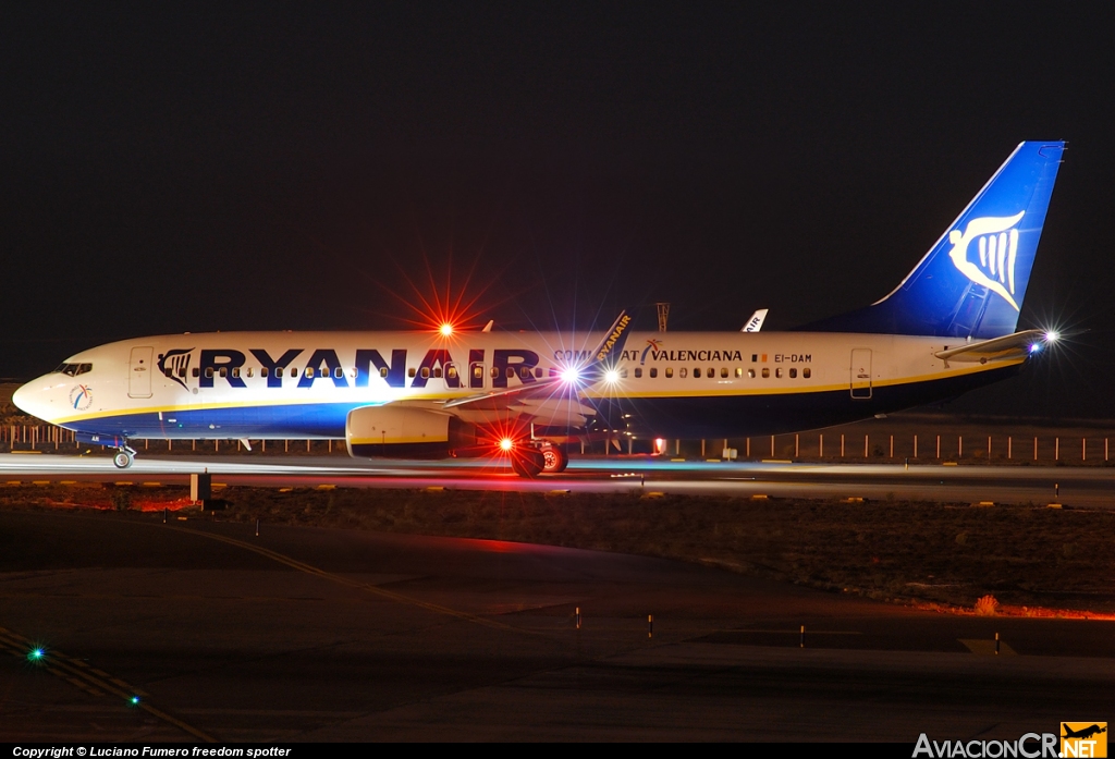 EI-DAM - Boeing 737-8AS - Ryanair