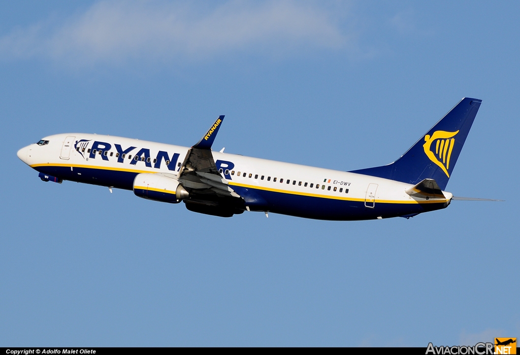 EI-DWV - Boeing 737-8AS - Ryanair
