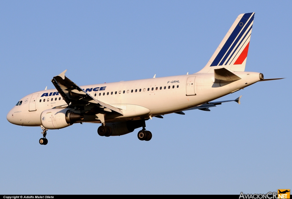 F-GRHL - Airbus A319-111 - Air France