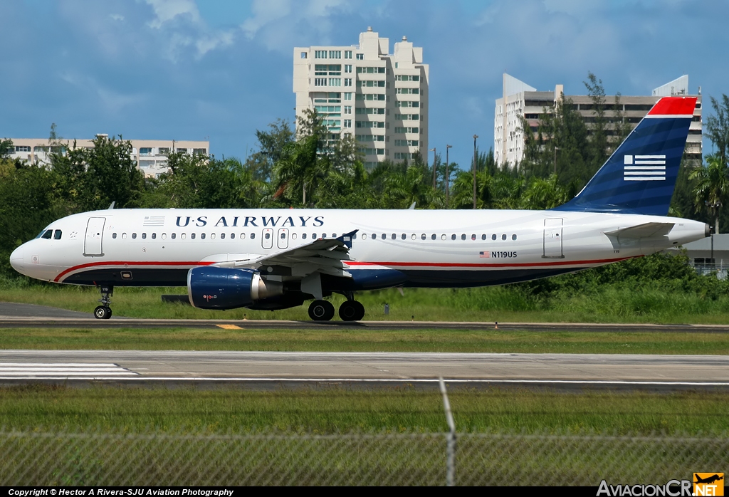 N119US - Airbus A320-214 - US Airways