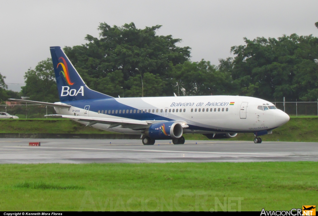 CP-2550 - Boeing 737-33A - Boliviana de Aviación (BoA)