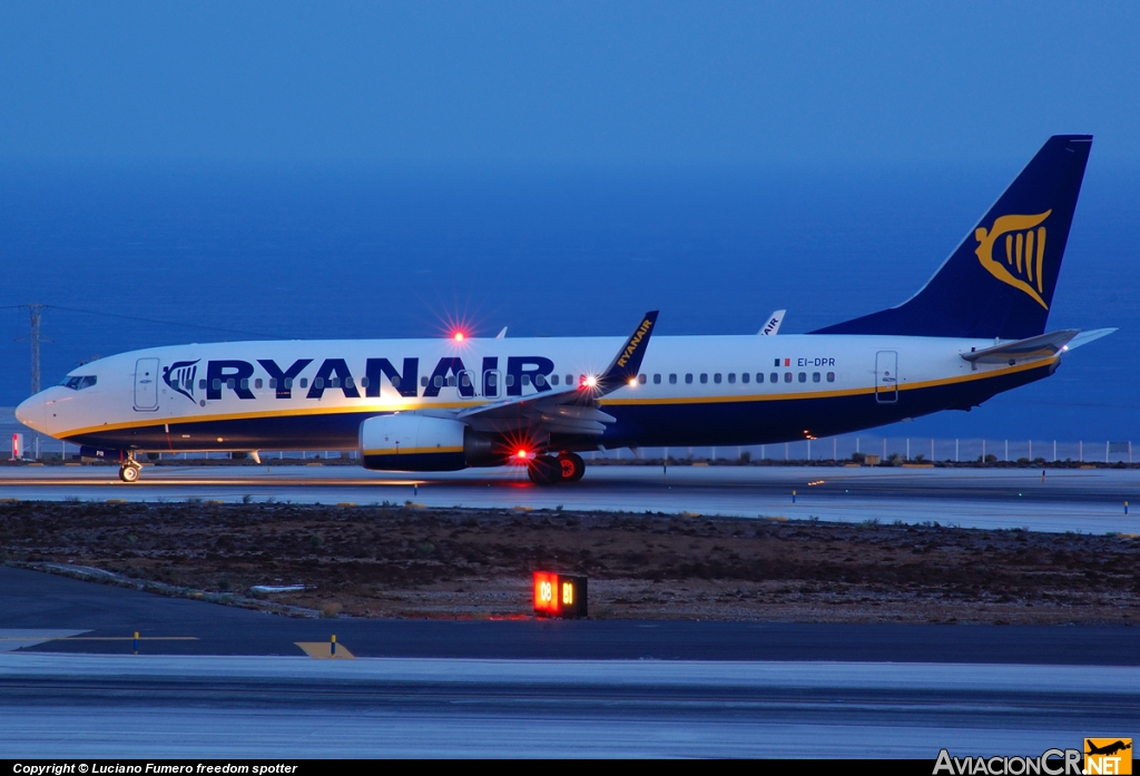 EI-DPR - Boeing 737-8AS - Ryanair