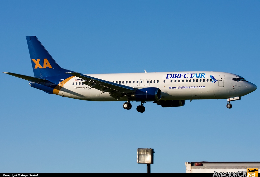 N43XA - Boeing 737-4S3 - Myrtle Beach Direct Air (Xtra Airways)