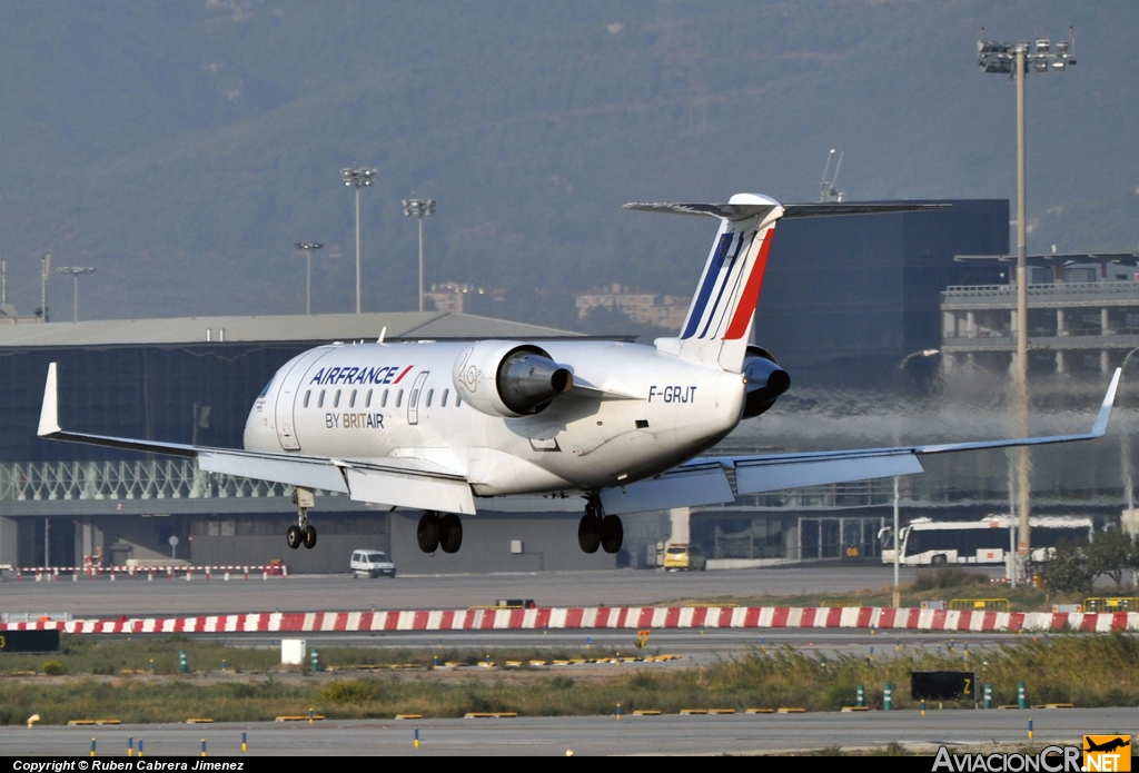 F-GRJT - Bombardier CRJ-200ER - Air France (Brit Air)