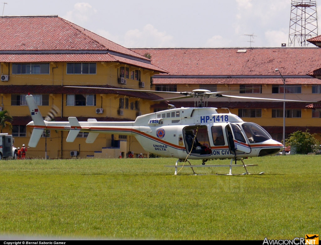 HP-1418 - Bell 407 - Policia Nacioinal de Panama- Proteccion Civil