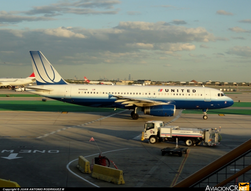 N440UA - Airbus A320-232 - United Airlines