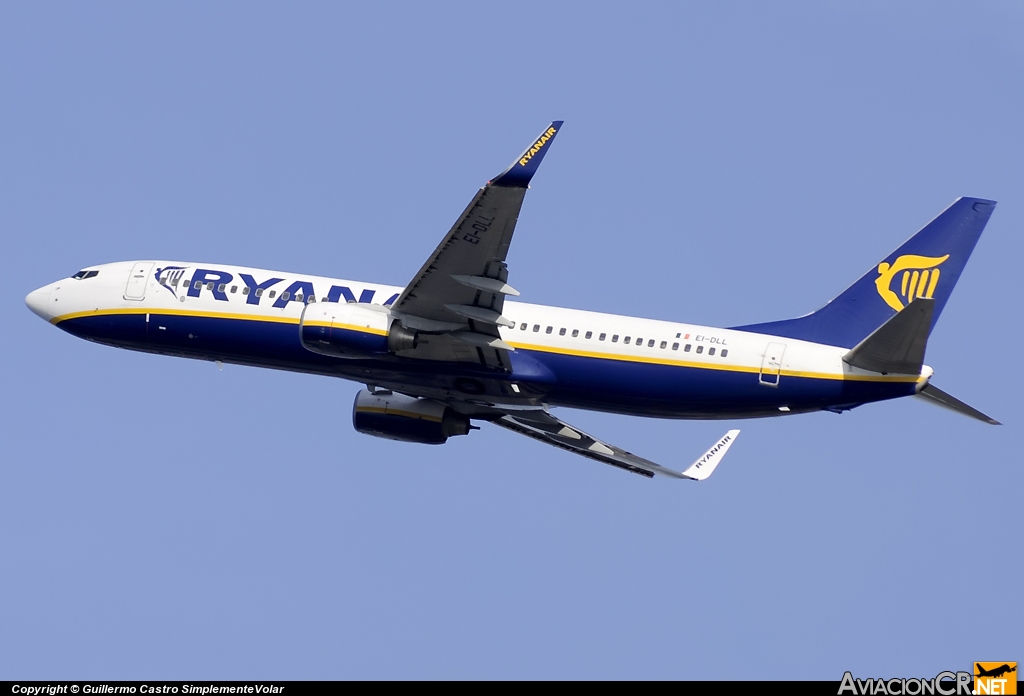 EI-DLL - Boeing 737-8AS - Ryanair