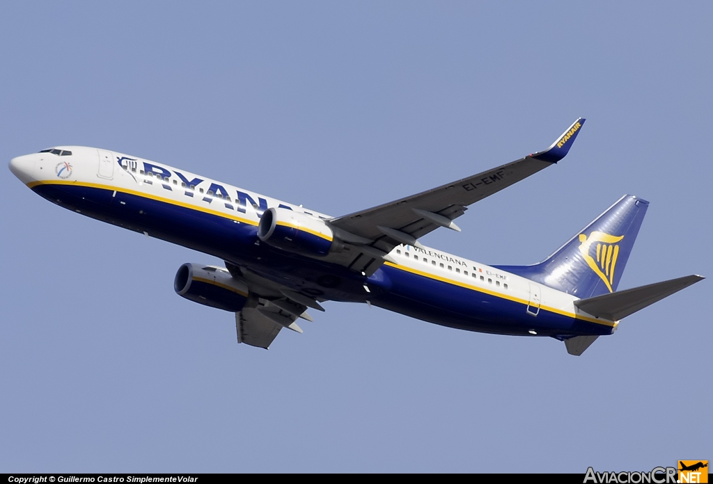 EI-EMF - Boeing 737-8AS - Ryanair