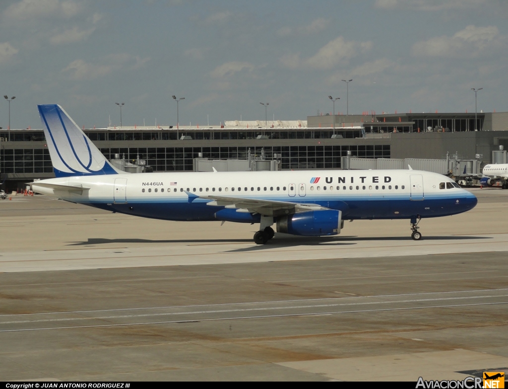 N446UA - Airbus A320-232 - United Airlines