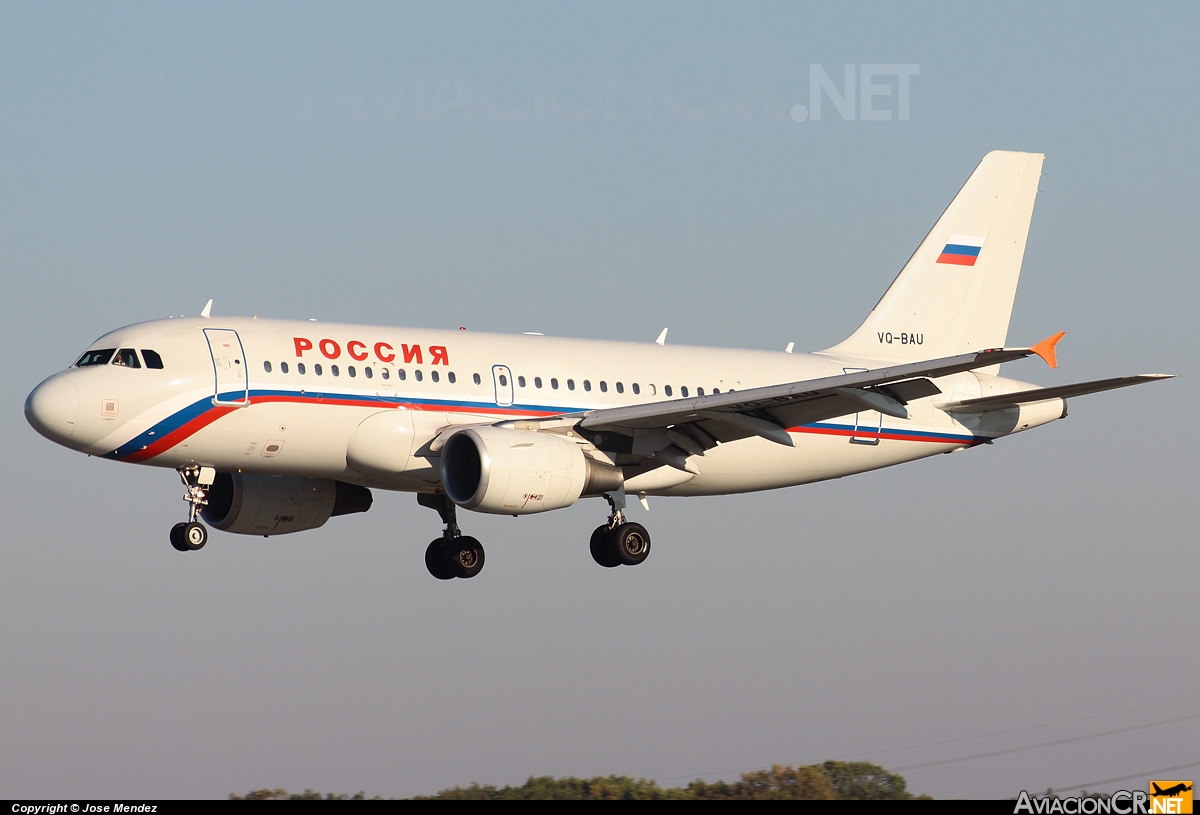 VQ-BAU - Airbus A319-112 - Rossiya Airlines